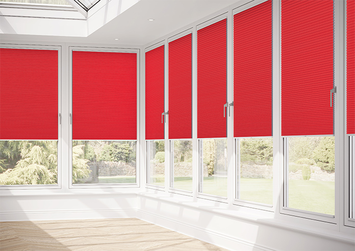 Obscura, Scarlet - Stick Fit Honeycomb Blind - Image 13